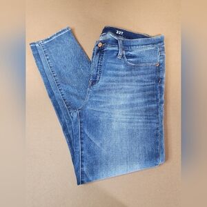 J Crew Reimagined Denim Women's Toothpick Skinny Jeans Sz 32T